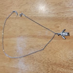 EUC VINTAGE Penguin "T" necklace